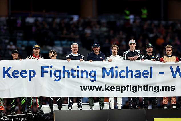 Support for Michael Schumacher at Sydney Event