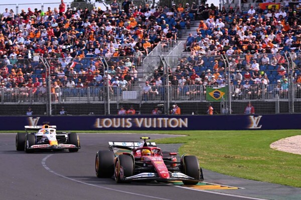 Charles Leclerc excels in the free practice in Australia