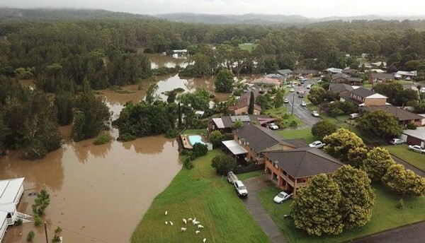 Storm in Australia Causes Flooding on Great Ocean Road
