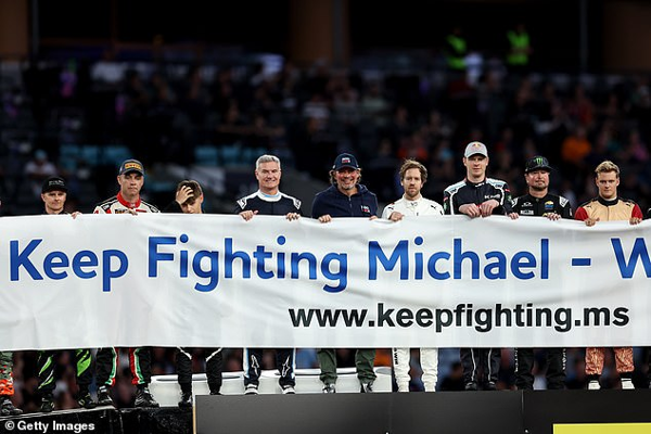 Support for Michael Schumacher at Sydney Event